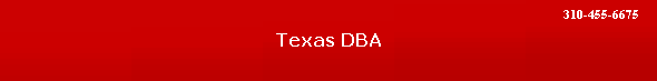 Texas DBA