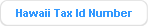 Hawaii Tax Id Number