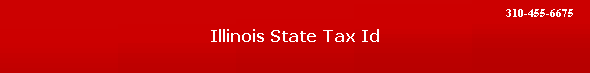 Illinois State Tax Id