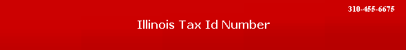 Illinois Tax Id Number