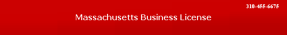 Massachusetts Business License