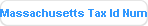 Massachusetts Tax Id Number