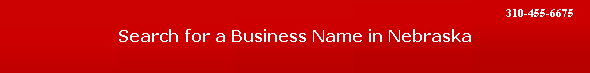 Search for a Business Name in Nebraska