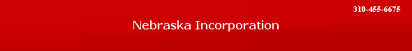 Nebraska Incorporation