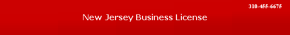 New Jersey Business License