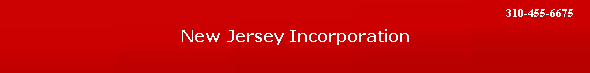 New Jersey Incorporation