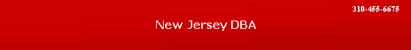 New Jersey DBA