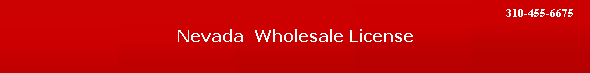 Nevada  Wholesale License