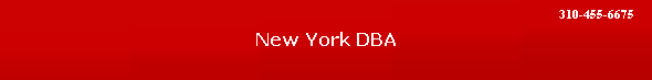 New York DBA