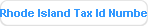 Rhode Island Tax Id Number