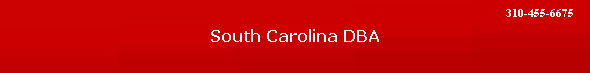 South Carolina DBA
