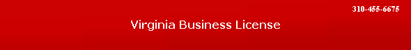 Virginia Business License