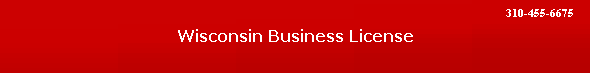 Wisconsin Business License