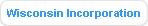 Wisconsin Incorporation
