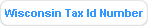 Wisconsin Tax Id Number