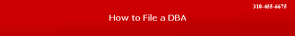 How to File a DBA