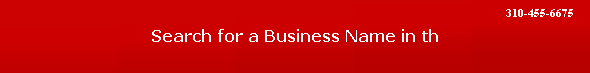 Search for a Business Name in th